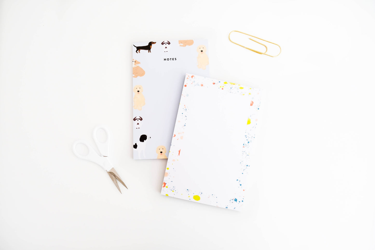 Splatter Paint Notepad