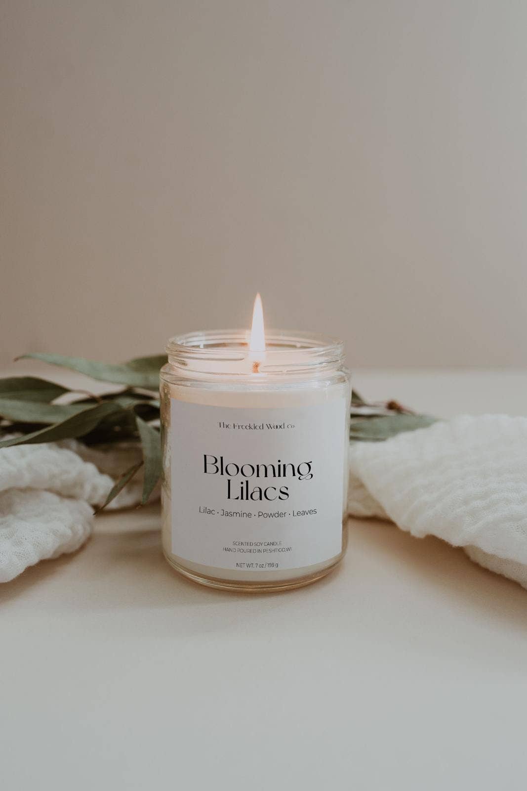 The Freckled Wood Co. Soy Wax Candle
