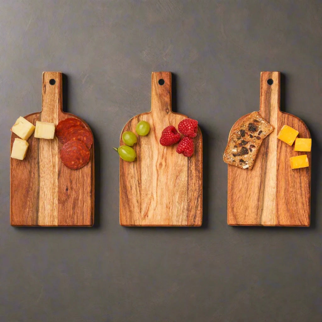Acacia Heirloom Mini Cheese Board - Set of 3
