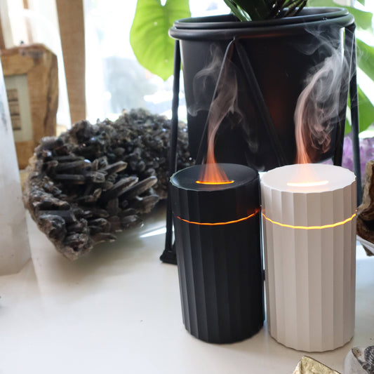 Mini Multi-Color Flame Essential Oil Diffuser