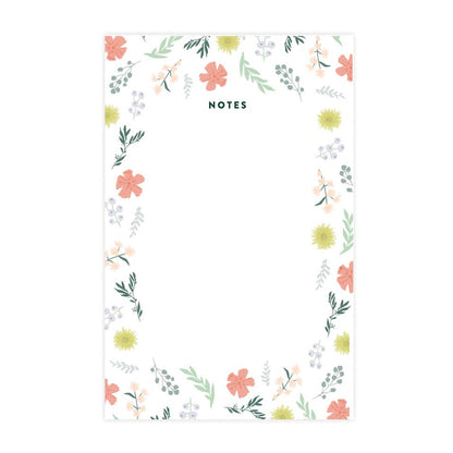 Floral Notes Notepad