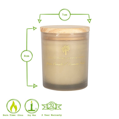 Nicola Spring Green Pomelo & Passion Fruit Wax Candle