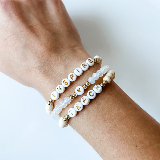 Inspire & Teach Bracelet Set