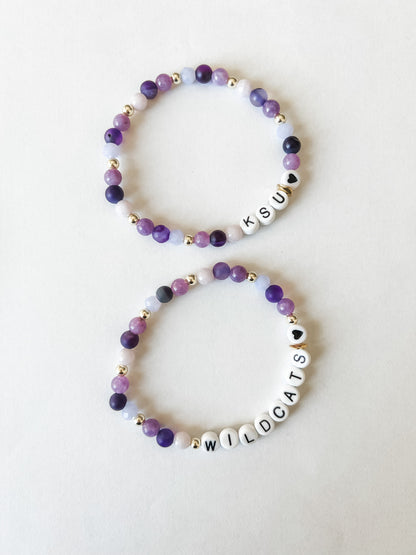 Wildcat and KSU Pride Bracelets