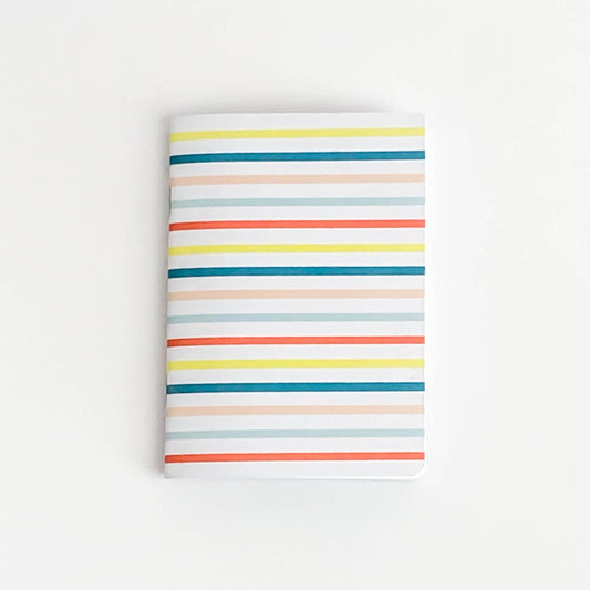 Colorful Stripes Pocket Journal